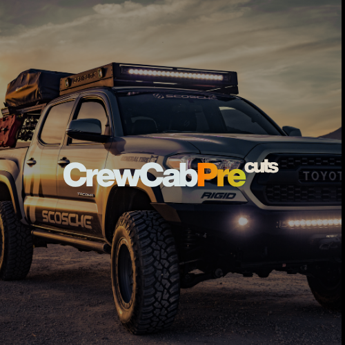 Crew Cab Pickup Pre-Cut Window Tint Patterns