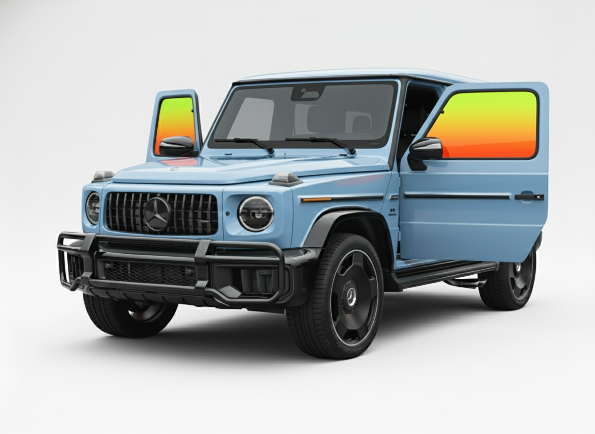 Large SUV - 2 Front Windows | Nano Ceramic Tint