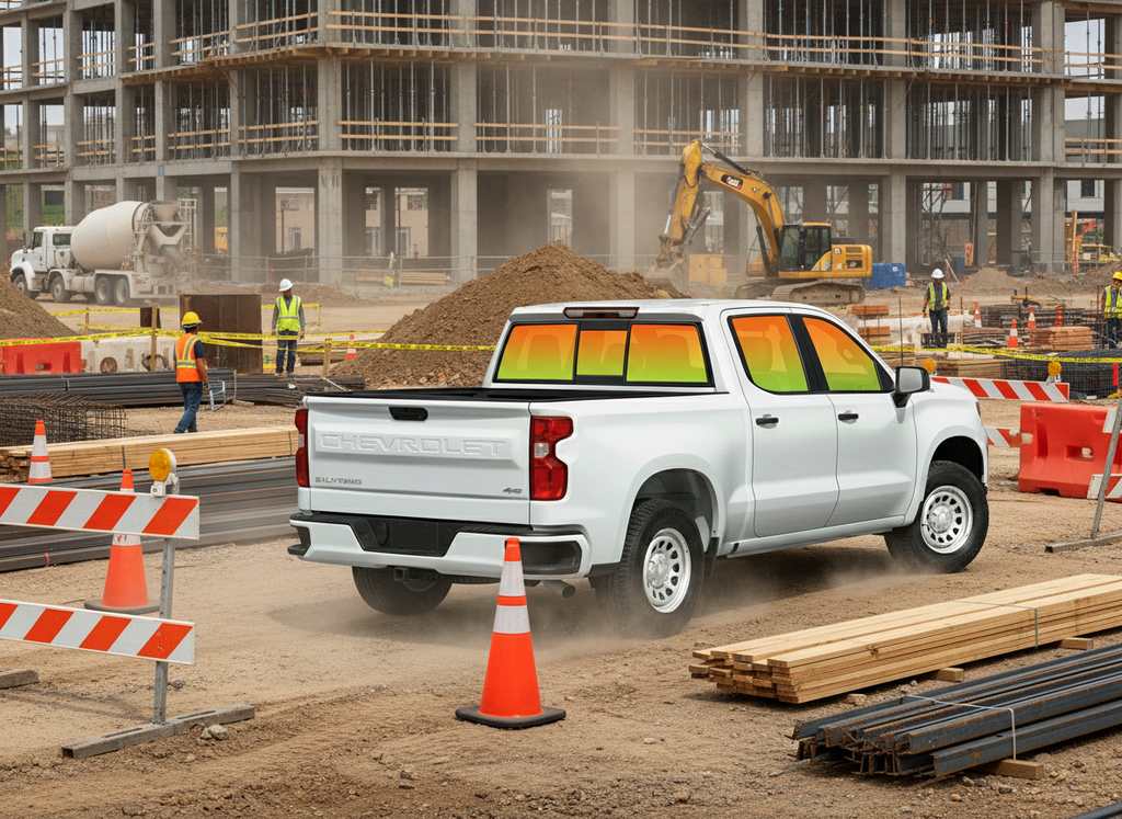 Crew Cab Truck - All Sides + Back Windshield | Nano Ceramic Tint