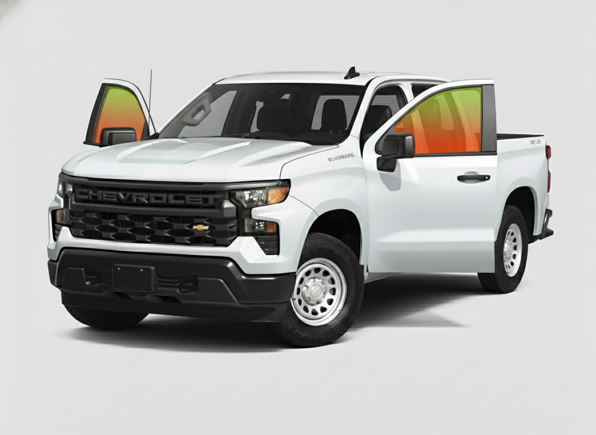 Crew Cab -Front 2 Windows| Nano Ceramic Tint