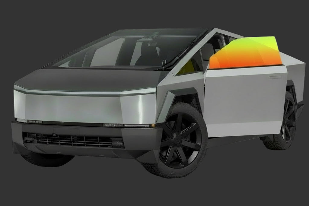 Cybertruck - 1 Side Window | Nano Ceramic Tint