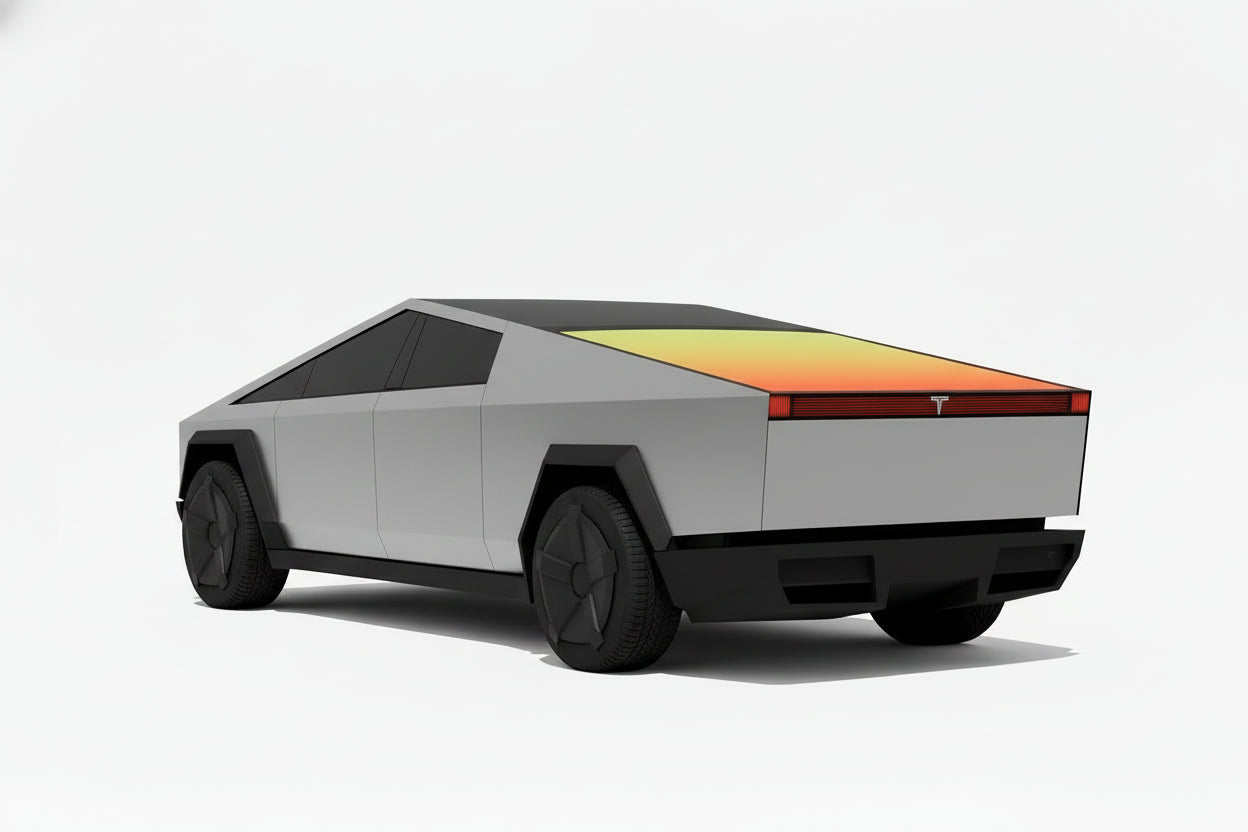 Cybertruck - Back Windshield  | Nano Ceramic Tint