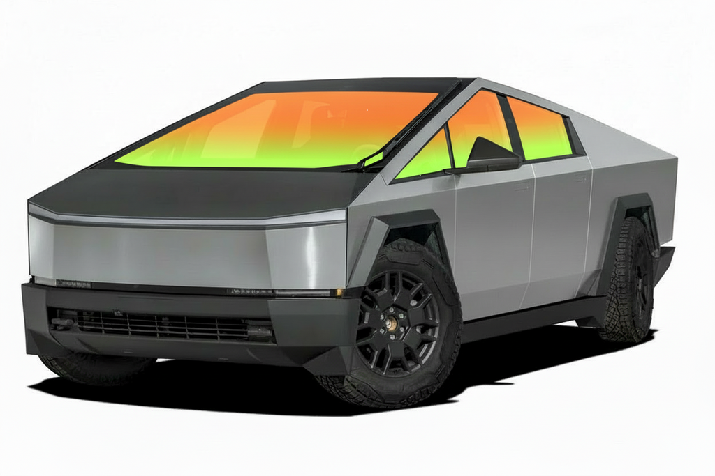 Cybertruck - All Windows | Nano Ceramic Tint