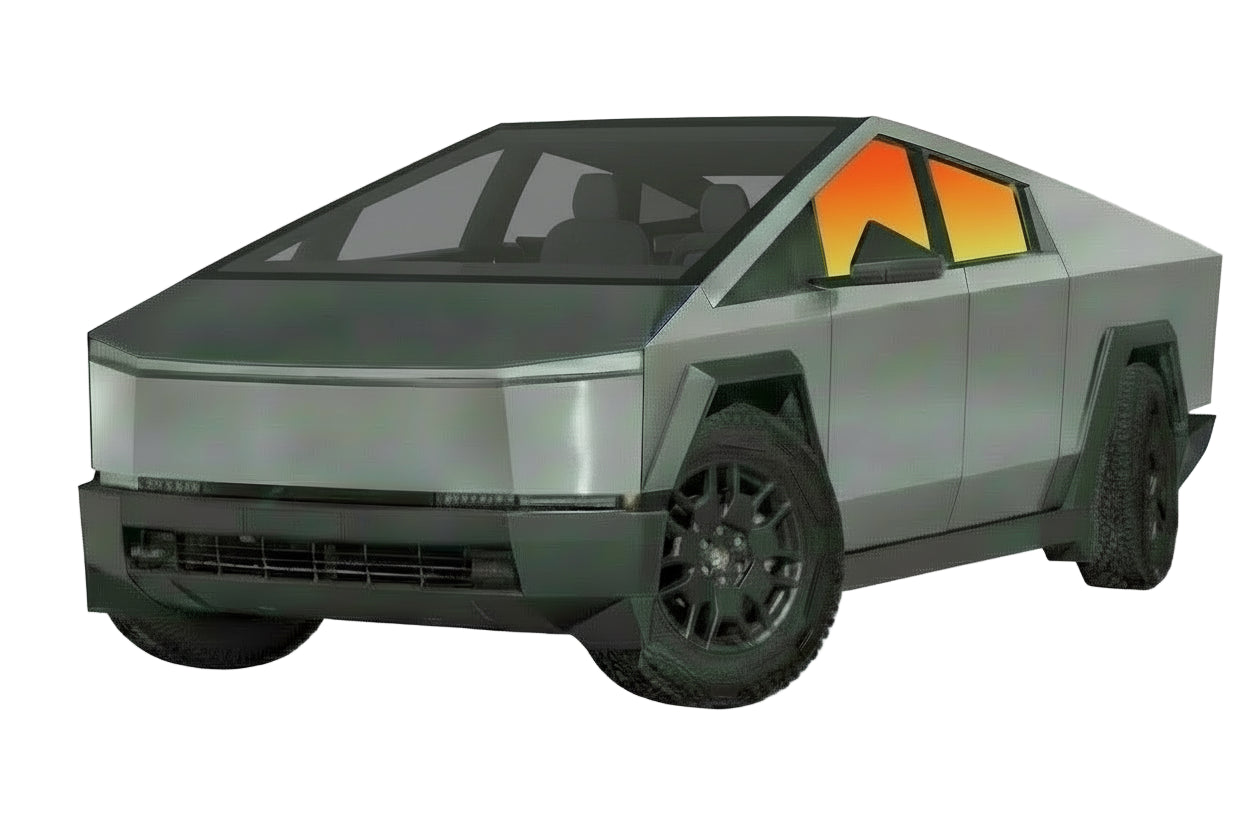 Cybertruck - All sides + Back Windshield | Nano Ceramic Tint