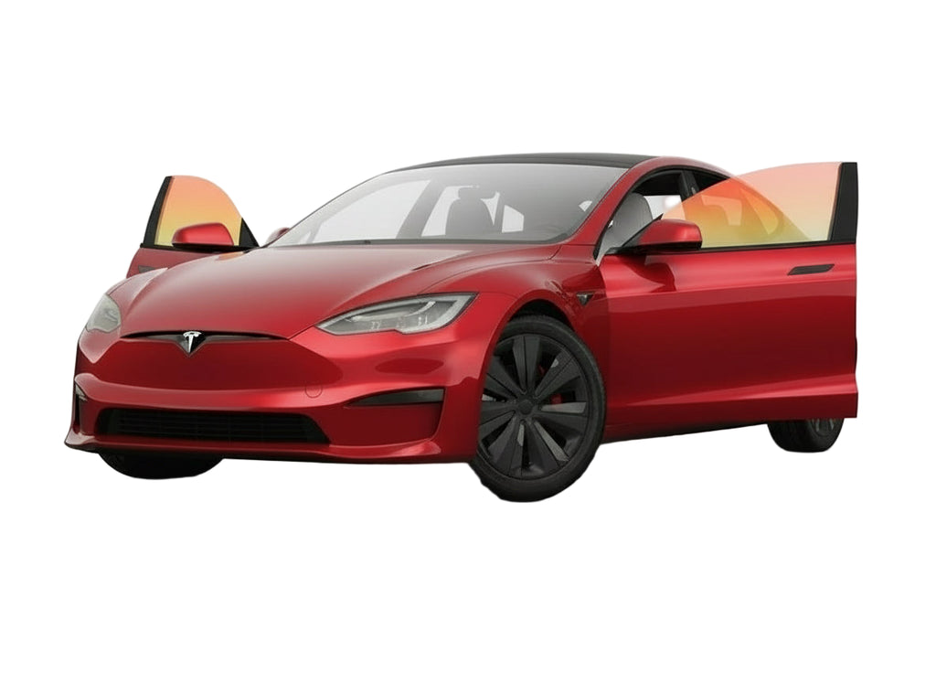 Tesla Model S - Front 2 Windows | Nano Ceramic Tint