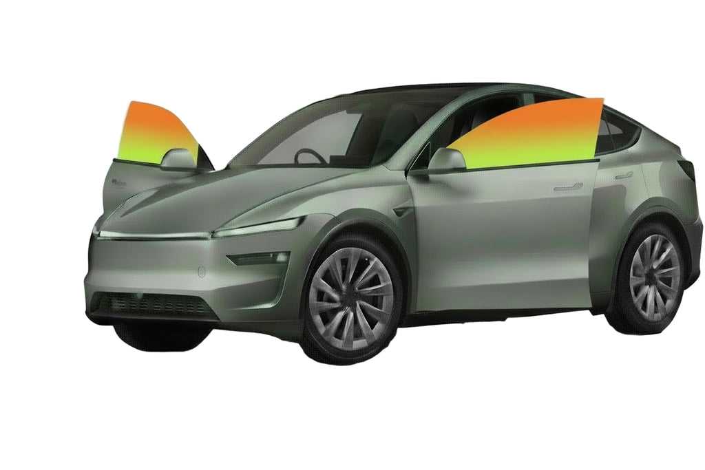 Tesla Model Y - Front 2 Windows | Nano Ceramic Tint