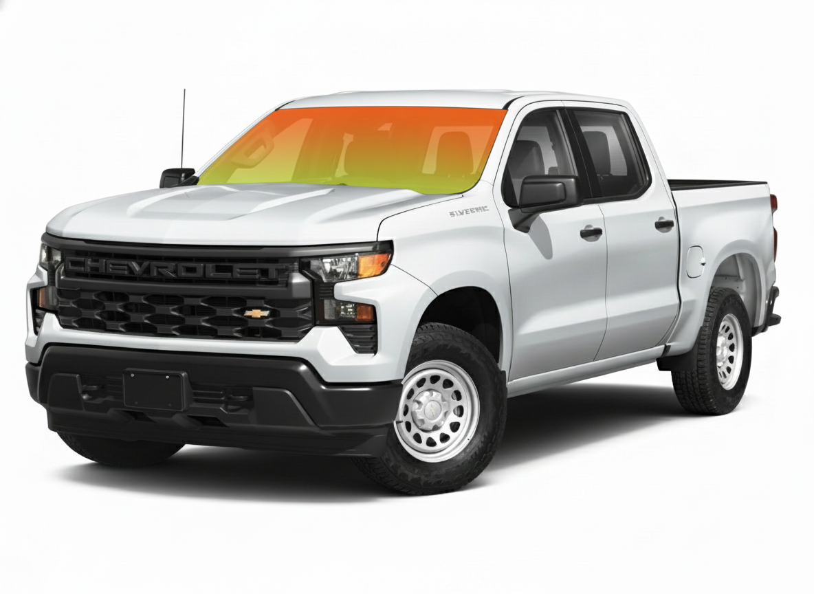 Crew Cab Truck - Front Windshield | Nano Ceramic Tint