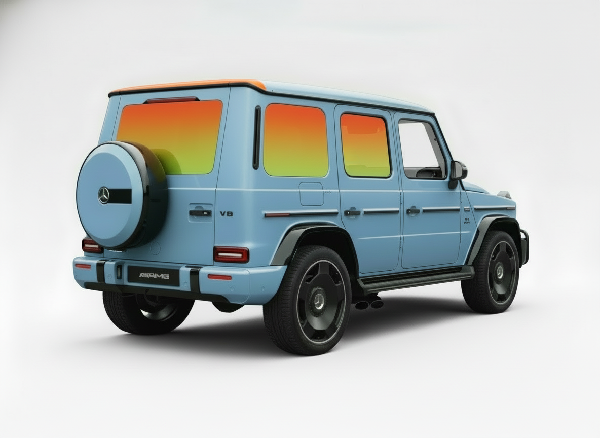 Large SUV - Back Windows + Back Windshield | Nano Ceramic Tint