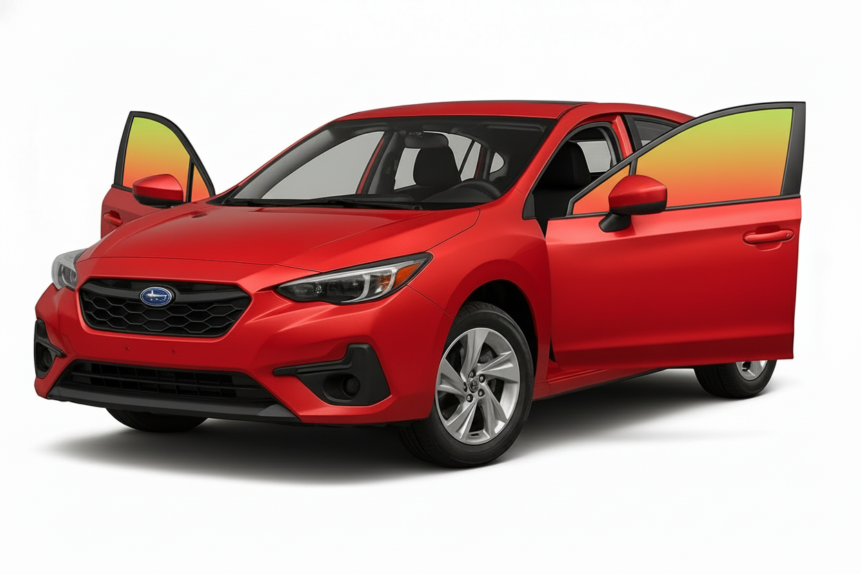 Hatchback - Front 2 Windows | Nano Ceramic Tint