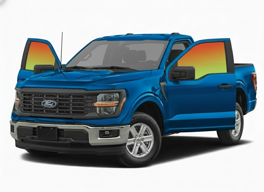Standard Cab - All Sides + Back Windshield | Nano Ceramic Tint