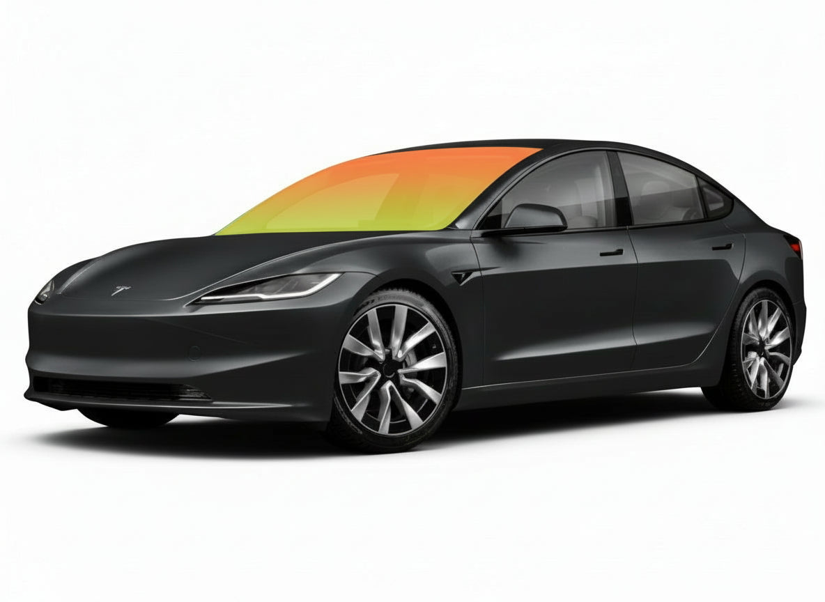 Tesla Model 3 - Front Windshield | Nano Ceramic Tint