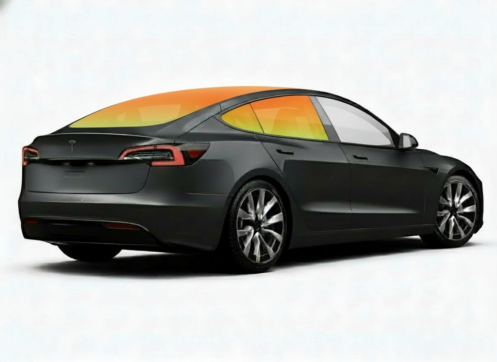 Tesla Model 3 - Back Windows + Back Windshield | Nano Ceramic Tint