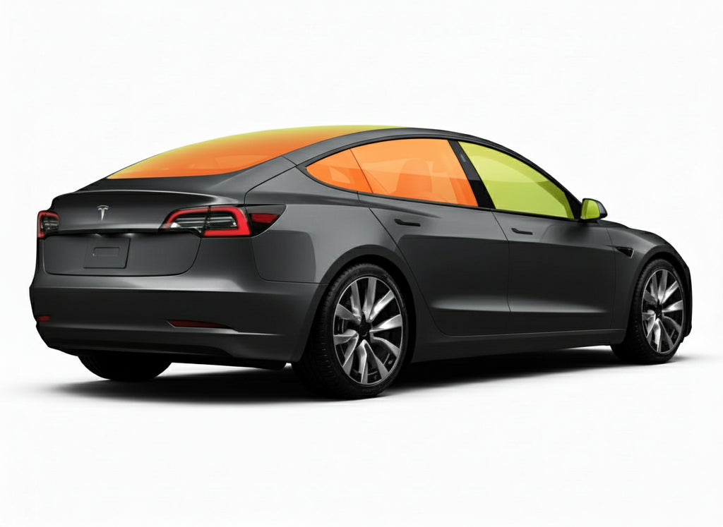 Tesla Model 3 - All sides + Back Windshield | Nano Ceramic Tint