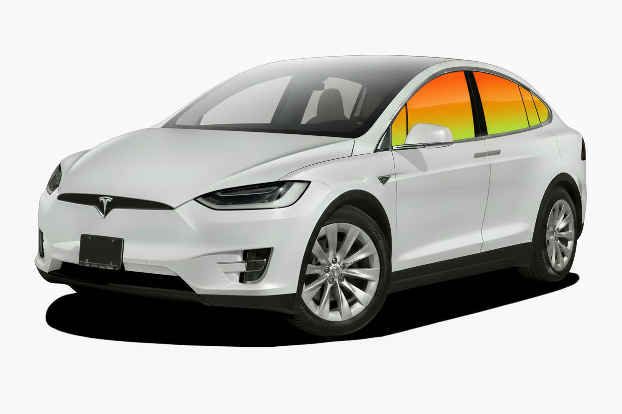 Tesla Model X - All sides + Back Windshield | Nano Ceramic Tint
