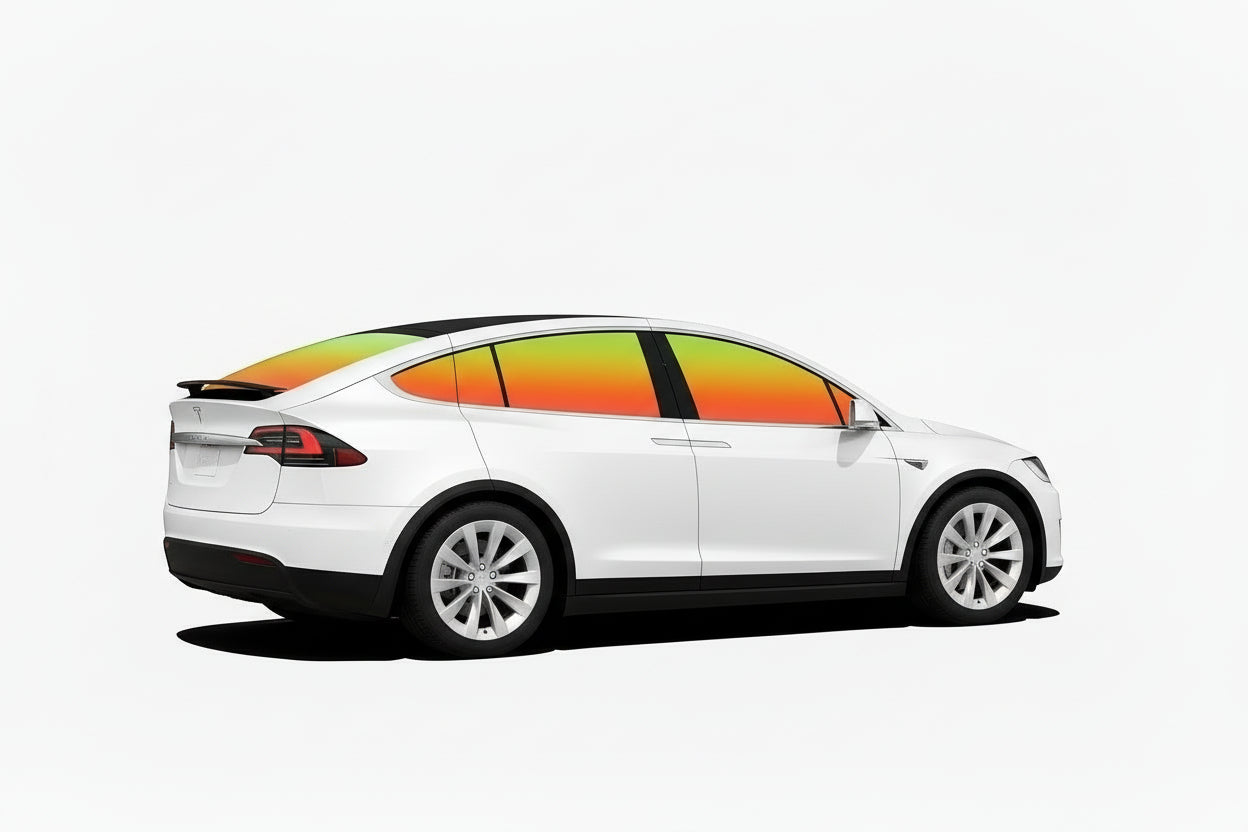 Tesla Model X - All sides + Back Windshield | Nano Ceramic Tint