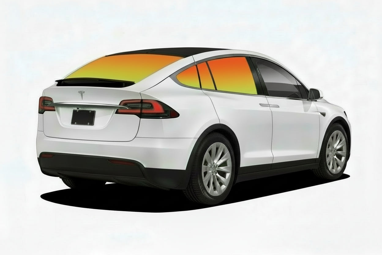 Tesla Model X - Back Windows + Back Windshield | Nano Ceramic Tint